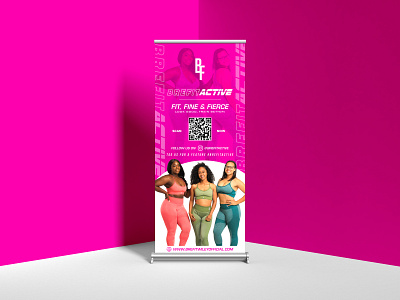 Banner Design for Brefit Active art branding clean design flyer graphic design logo minimal ui ux