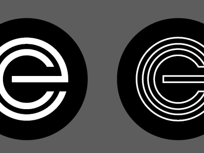 EC branding c e ec illustrator logo mark