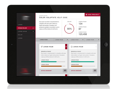 Dashboard Concept analytics business dashboard ui ux