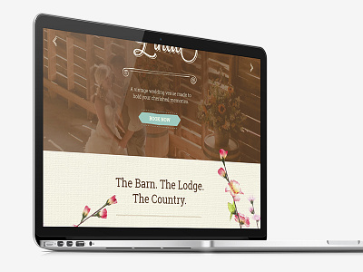 Wedding Venue - WIP barn country desktop mobile responsive ui uiux web design wedding wedding site