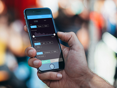 Filters filter ios app mobile mobile app product design slider ui ux