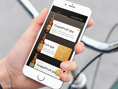 Schlafly Beer Index app beer bike product design schlafly sketch ui ux