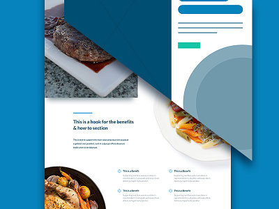 WIP - Wireframe into design chef delivery food homepage menu responsive ui ux