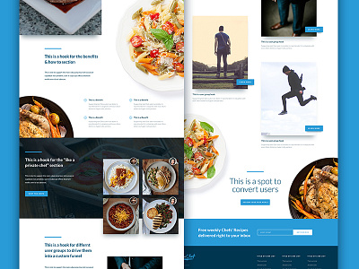 mmmm mmmm - Delicious chef food homepage landing page menu responsive ui ux yum yummy