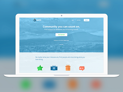 Spire Landing Page