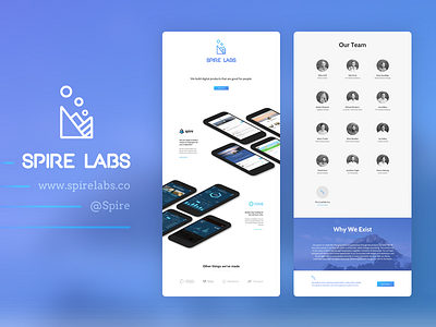 Spire Labs - Web Redesign