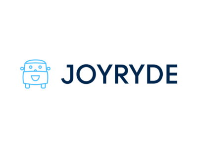 JOYRYDE app branding driving app joy logo stay safe