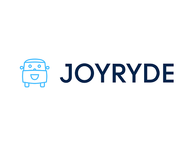 JOYRYDE app branding driving app joy logo stay safe