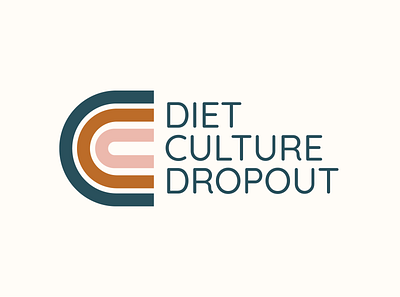 Diet Culture DropOut Logo brand identity branding branding design design designs diet culture digitalart facebook graphic instagram logo logo design logodesign minimal student thesis typography vector