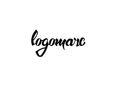 Logomarc custom lettering logo logotype