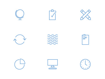 Consulting Icons business icon minimal set