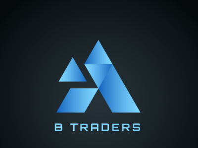 B TRADERS 3d logo designer adobe illustrator logo design branding logo designer logodesign