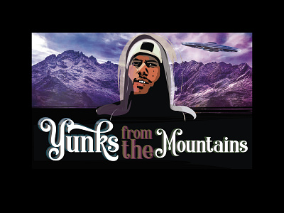 Yunks from da Mountains design digitalart diseño gráfico illustration illustrator logo logodesign typography