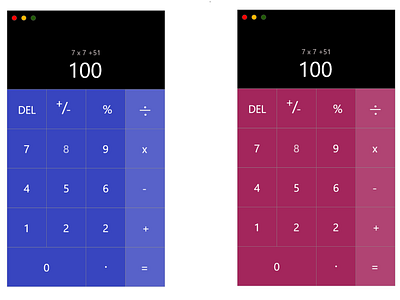 Day - 4 - Calculator design - Daily UI