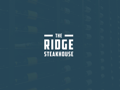 Rebrand: The Ridge Steakhouse brand brand design branding design food identity logo logodesign rebrand restaurant