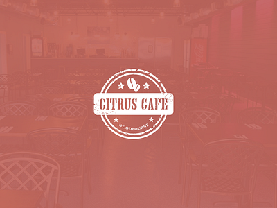 Rebrand: Citrus Cafe brand brand design brand identity branding cafe design food identity logo print restaurant