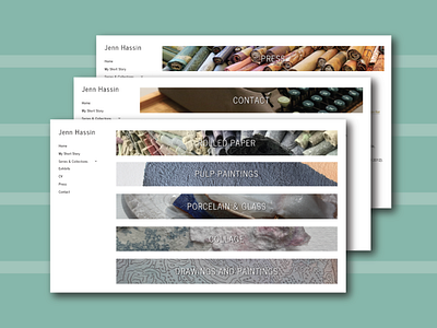 Website Redesign: JennHassin.com