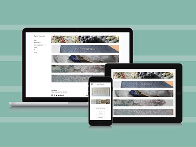Website Redesign: JennHassin.com