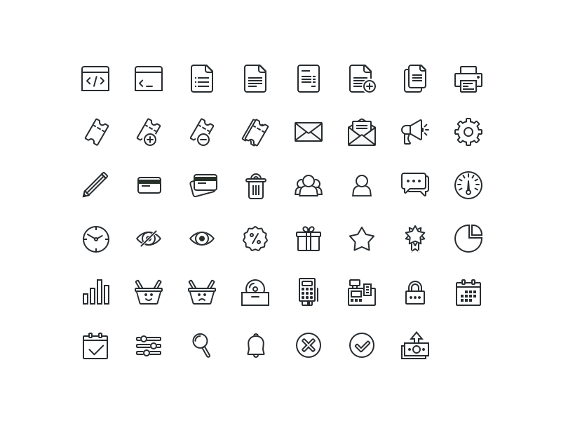 Icon Kit by Clément Jacquelin on Dribbble