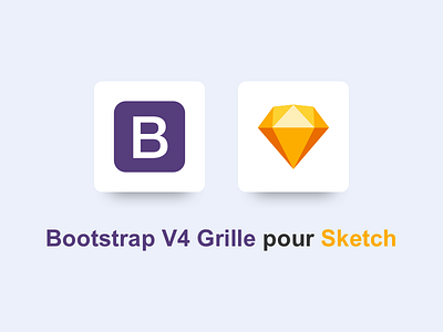 Bootstrap V4 Responsive Grid Dribbble boostrap bootstrap v4 free free ressources freebie grid layout ressources sketch ui