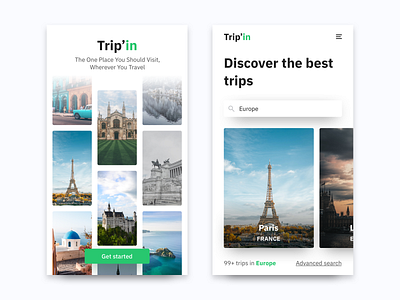 Onboarding Discover Trips