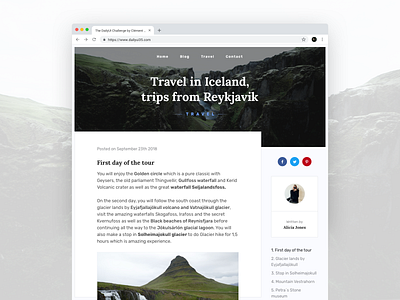 Blog Post Iceland