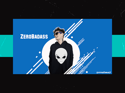 Arte de estudo streamer ZeroBadass