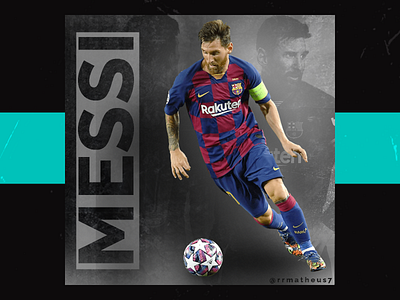 Arte de estudo do Jogador de futebol Lionel Messi arte design esporte