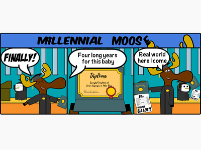 The Bill for College - Millennial Moose