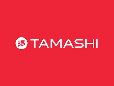 New Tamashi Branding branding company logo red soul tamashi