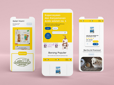 Petshop ui ux