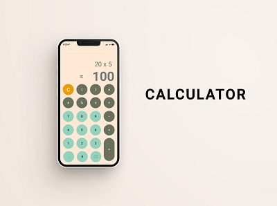 Calculator dailyui ui