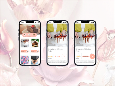 Cake Shop dailyui design food ui ux