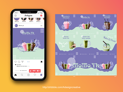 MOMO YK - Instagram Template