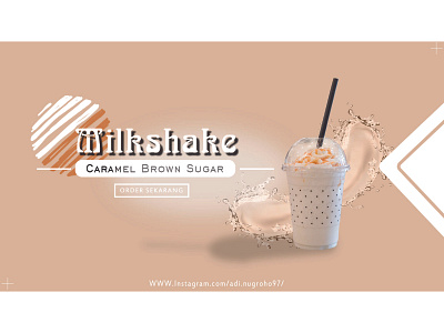 Milkshake Caramel Brown sugar