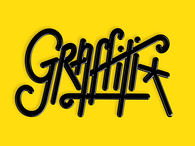 ⭐️Graffiti - logo🖥 adobe digital graffiti hand writing illustrator lettring vector