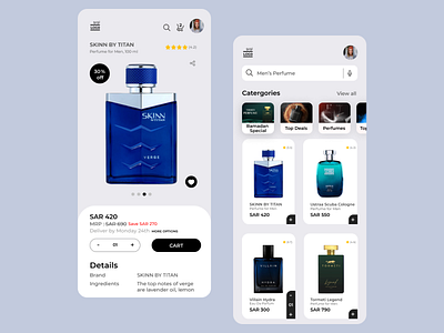 eCommerce for posh lifestyle Products concept