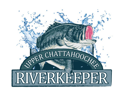 Upper Chattahoochee River Keeper design icon illustration