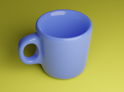 3D modelled cup 3d art 3dcup 3dmodeling blender3d blender3dart cup