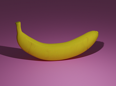 3D Banana 3d art 3dmodeling banana bananas blender3d design fruit