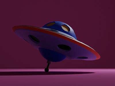 3-D UFO Toy by Animesh Gupta on Dribbble