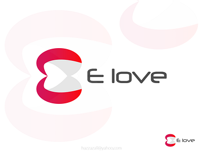 E latter logo Elove