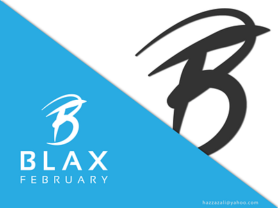 Blax February Logo abstract b latter logo blax february blax february brand identity branding company logo graphic design logo logo design logodesign logos logotype mordan logo tech logo