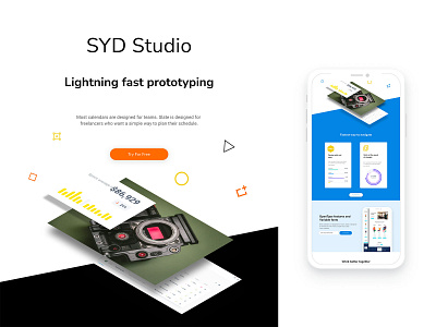 SYD Studio EDM branding email marketing email template graphic design ui design