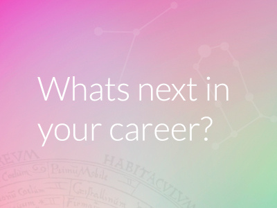 What's next in your career? constellations lato rainbow gradient zodiac