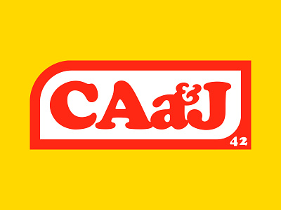 CAa&J design graphic type typography vector