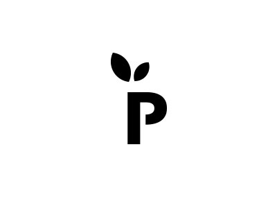 Plant People logo p plants proxima nova