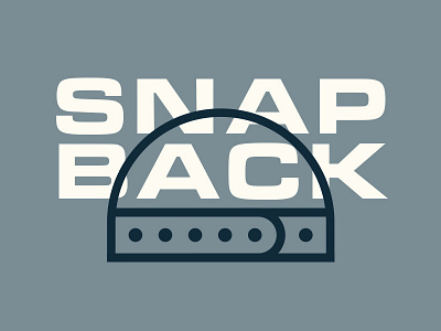 Snapback illustration microgramma snapback