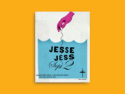 Jesse Jess design graphic poster texture type typography