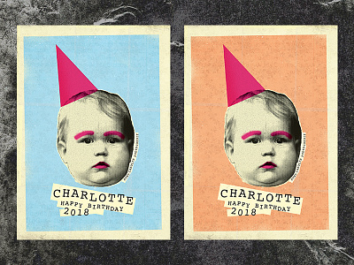 Charlotte design graphic illustration poster texture type typography